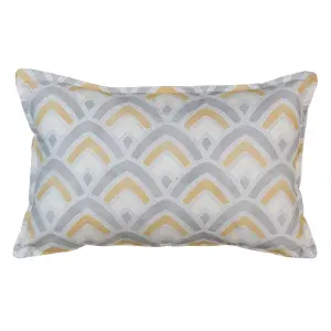 Cuscino a fiori in cotone BigBuy Home image-1