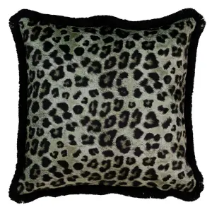 Čtvercový leopardí polštář BigBuy Home image-0