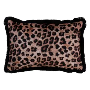 Leopard cushion BigBuy Home image-0