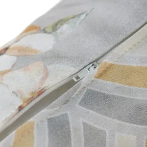 Cuscino a fiori in cotone BigBuy Home image-2