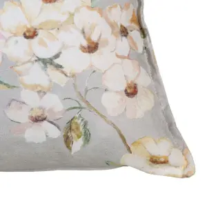 Cuscino a fiori in cotone BigBuy Home image-3