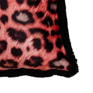 Cuscino quadrato leopardato BigBuy Home image-4