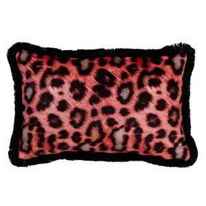 Cuscino rettangolare leopardato BigBuy Home image-0