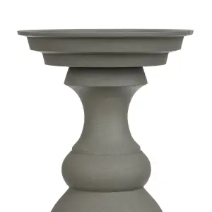Aluminium candlestick BigBuy Home image-2