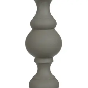 Aluminium candlestick BigBuy Home image-3