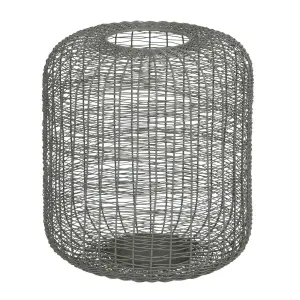 Vasacskás lámpás fémkeretben BigBuy Home image-0