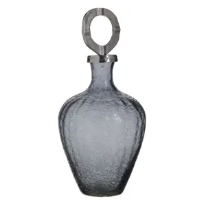 Vaso in metallo e vetro BigBuy Home image-0