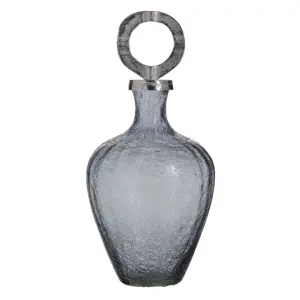 Vaso in metallo e vetro BigBuy Home image-1