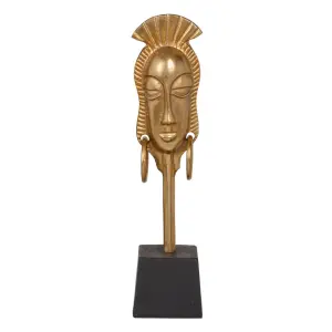 African decorative figurine BigBuy Home image-0