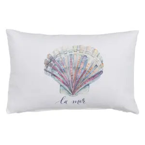 Kudde med snäckskal BigBuy Home image-0