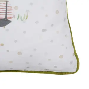 Quadratisches Kissen aus Baumwolle BigBuy Home image-3