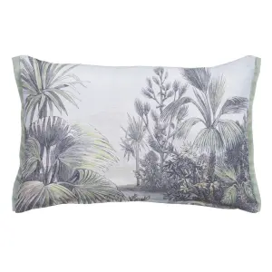 Palmkussen van katoen en polyester BigBuy Home image-0