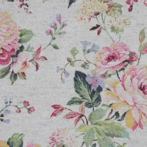 Tischläufer Blumen Baumwolle BigBuy Home image-1