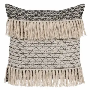 Coussin carré avec motif en coton BigBuy Home image-0