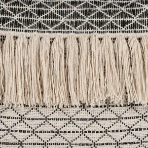 Coussin carré avec motif en coton BigBuy Home image-3