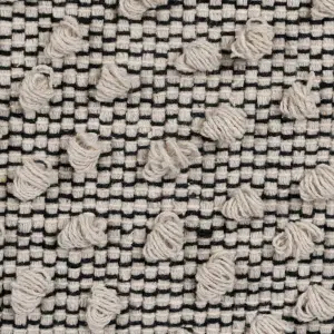 Coussin carré avec détails en coton BigBuy Home image-5
