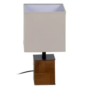 Lampada da tavolo rettangolare BigBuy Home image-0