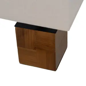 Lampada da tavolo rettangolare BigBuy Home image-2