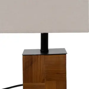 Lampada da tavolo rettangolare BigBuy Home image-6
