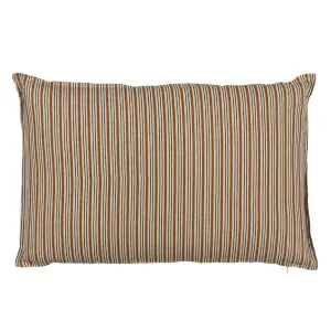 Rechteckiges gestreiftes Kissen aus Baumwolle BigBuy Home image-0