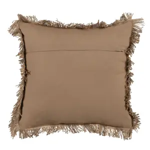 Vierkant gestreept kussen BigBuy Home image-1