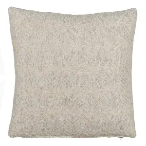 Quadratisches Kissen aus Baumwolle und Leinen BigBuy Home image-0
