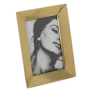 Fotorahmen Edelstahl und Glas BigBuy Home image-0