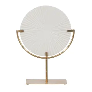 Statuetta decorativa a forma di cerchio BigBuy Home image-0