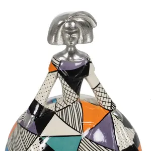 Decorative multicolored resin figurine BigBuy Home image-2