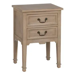 Nachttisch aus Fichtenholz BigBuy Home DMF image-0