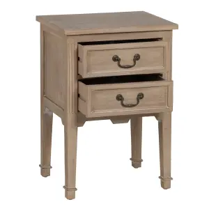 Nachttisch aus Fichtenholz BigBuy Home DMF image-1