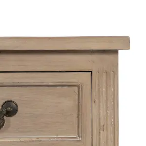 Nachttisch aus Fichtenholz BigBuy Home DMF image-3