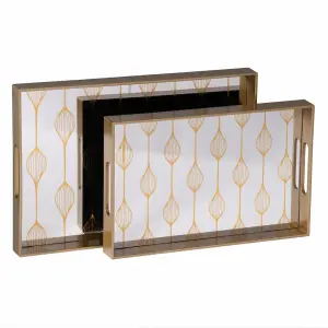 PVC Snacks-Tablett BigBuy Home (x2) image-0