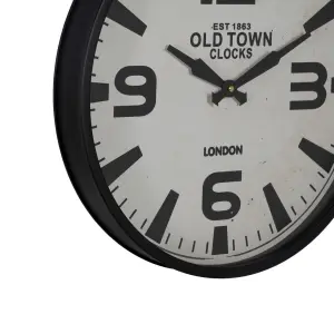 Orologio da parete in ferro BigBuy Home image-4