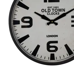 Orologio da parete in ferro BigBuy Home image-5