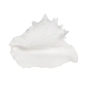 Decorative resin conch figurine BigBuy Home image-1
