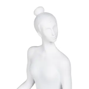 Decorative yoga figurine in polyresin BigBuy Home image-3