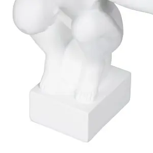 Decorative athlete figurine in polyresin BigBuy Home image-2