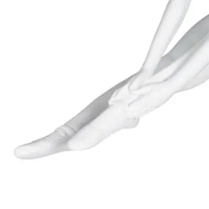 Stretching ballerina decorative figurine in polyresin BigBuy Home image-2