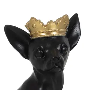 Decorative polyresin dog figurine BigBuy Home image-6