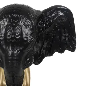 Decorative elephant figurine in polyresin BigBuy Home image-2