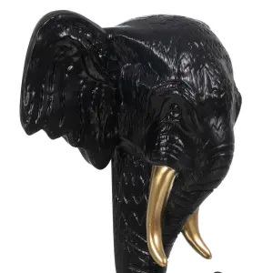 Decorative elephant figurine in polyresin BigBuy Home image-5