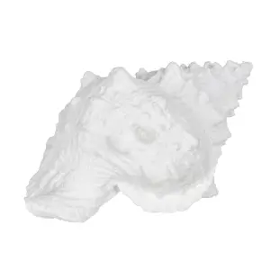 Decorative resin conch figurine BigBuy Home image-2