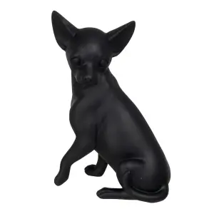 Decorative polyresin dog figurine BigBuy Home image-0