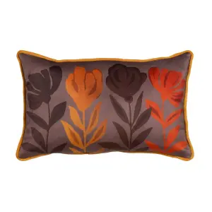 Rektangulær blomsterpude BigBuy Home image-0