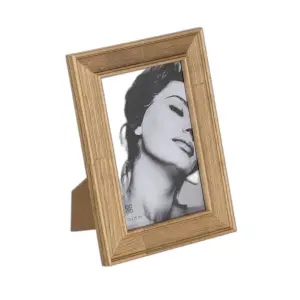 Fotoramme af træ og glas BigBuy Home image-0