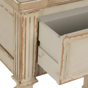 Spruce wood bedside table MDF BigBuy Home 56 x 36 x 68 cm image-4