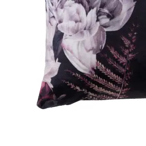 Vierkant gebloemd kussen BigBuy Home image-1