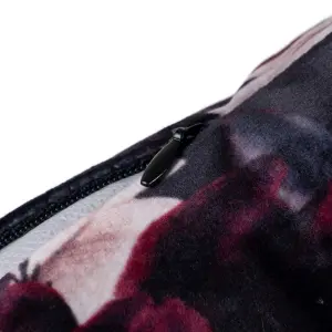 Vierkant gebloemd kussen BigBuy Home image-3