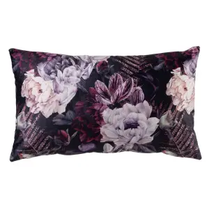 Cojín cuadrado de flores de poliéster BigBuy Home image-0